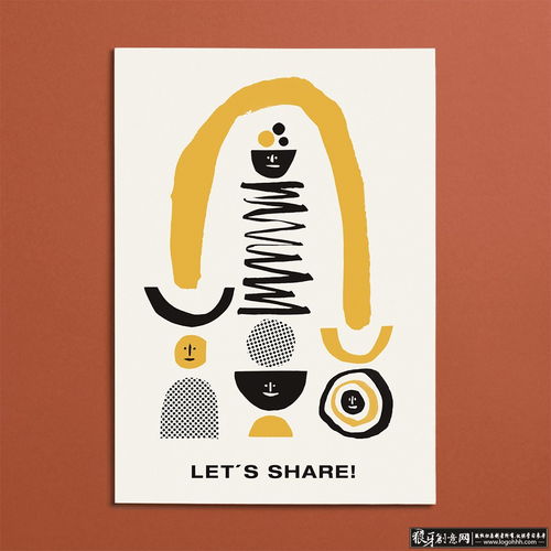 抽象人物插畫在簡約大氣設計中的藝術魅力與實用價值